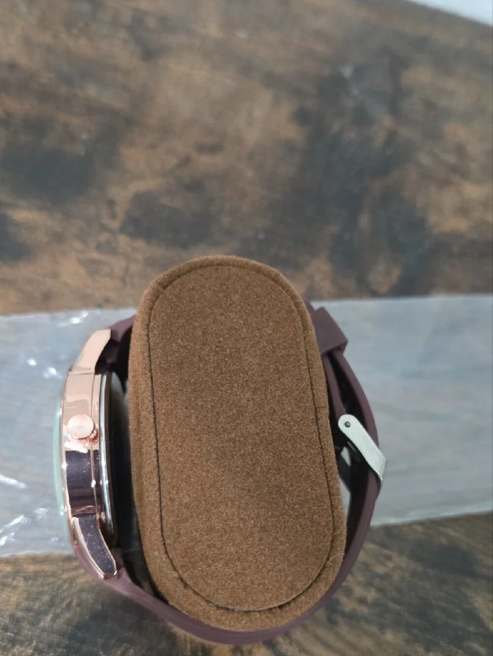 Howe Men's Watch in Rose Gold and Plum